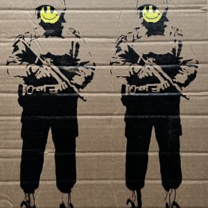 BANKSY (1974 - ) ( d'aprés )