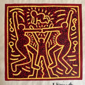 HARING Keith (1958 - 1990)  (d'après)