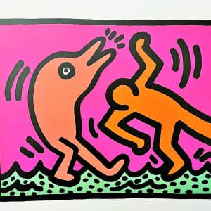 HARING Keith (1958 - 1990)  (d'après)