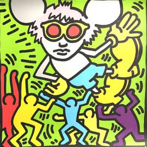HARING Keith (1958 - 1990)  (d'après)