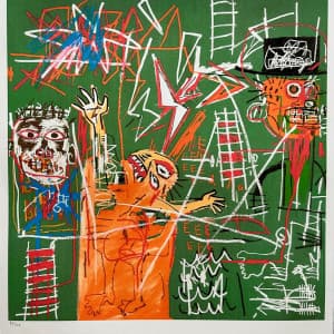 BASQUIAT Jean-Michel (1960 - 1988) ( d'après )