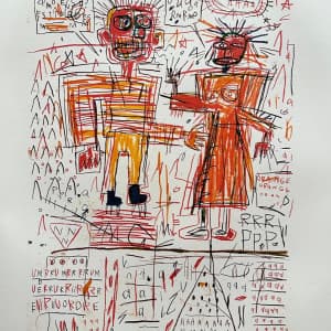 BASQUIAT Jean-Michel (1960 - 1988) ( d'après )