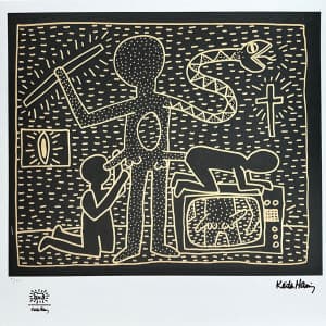 HARING Keith (1958 - 1990)  (d'après)