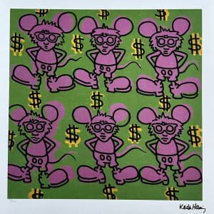 HARING Keith (1958 - 1990)  (d'après)