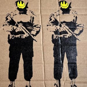 BANKSY (1974 - ) ( d'aprés )